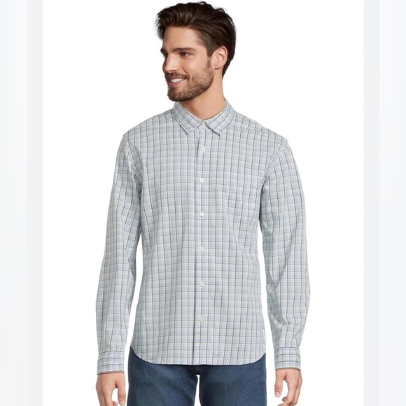 L.L. Bean Vintage plaid Shirt - Red and White Size 14 - Picture 1 of 9